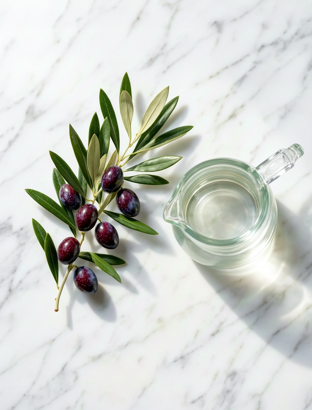 Fresh ingredients and professional glassware reflecting nutritional precision